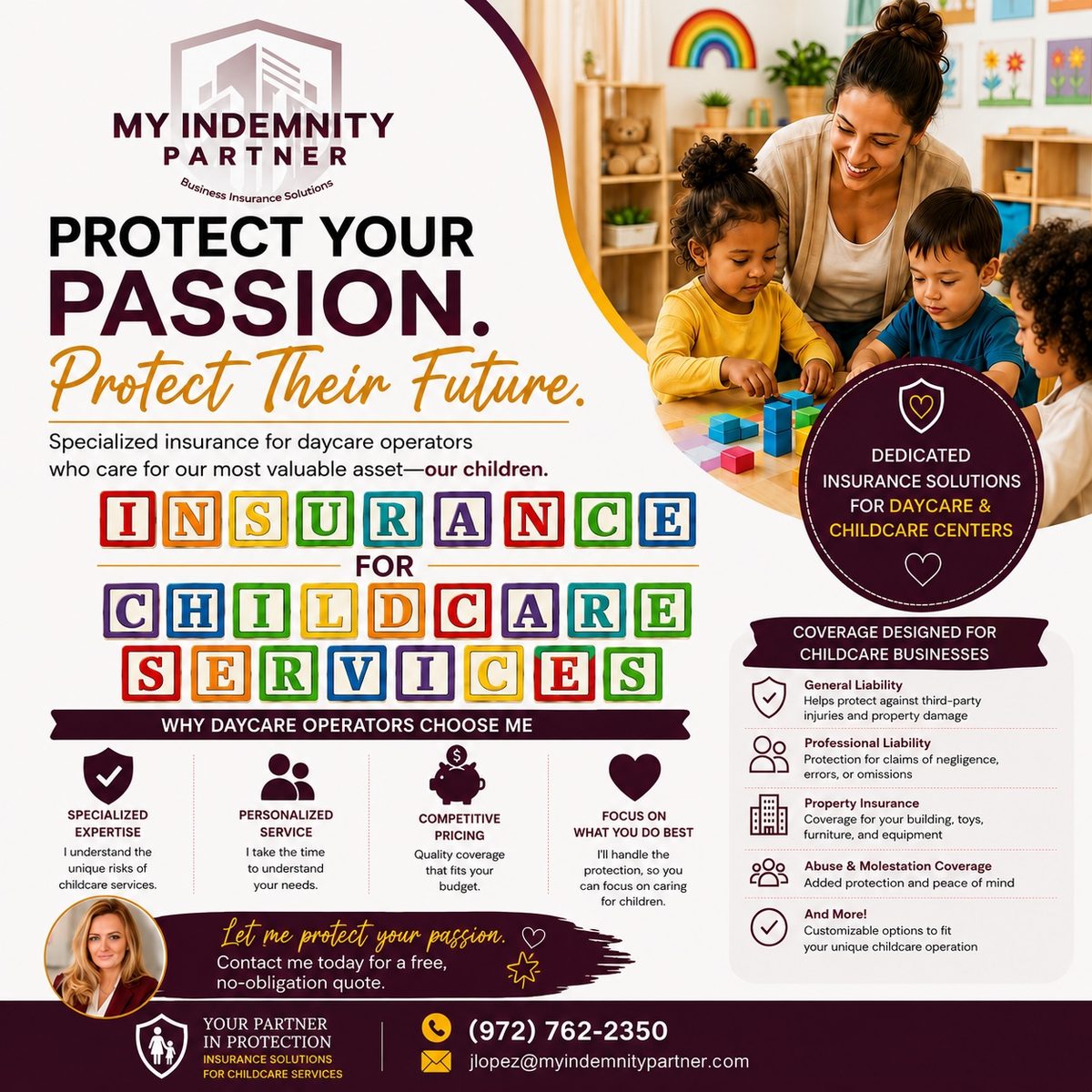 Daycare & Childcare Insurance